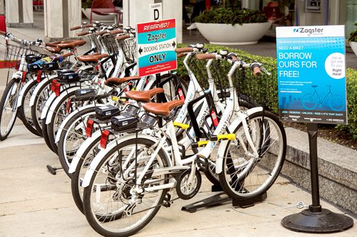 Quicken Loans and the Rock family of companies brought Zagster to Detroit. Since it launched in June last year, more than 2,000 team members have used the Zagster service, resulting in more than 7,000 rides. 