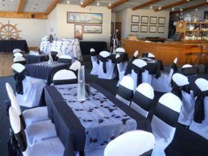 Sindbads in its party best, ready for a formal event.