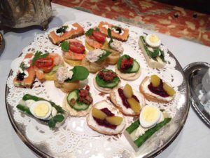 Townsend Tea sandwiches