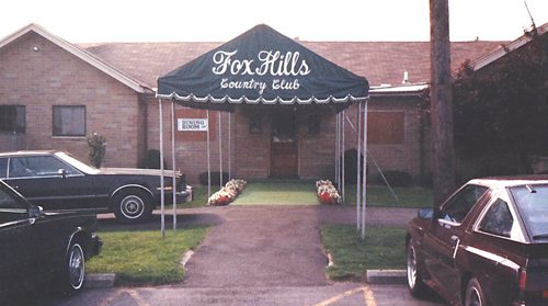 The clubhouse at Fox Hills was a gathering spot for the community.