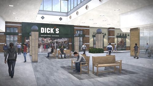 The Dick's Sporting Goods location will be a new anchor for the Macomb Mall.