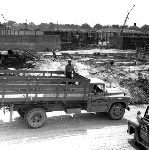 Board of Wayne County Road Commission Filtration and Pumping Plant, July 1961.