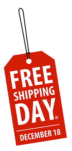 Free shipping day logo