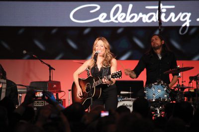 Sheryl Crow was the headline entertainment at last year’s Charity Preview at the Detroit  auto show.