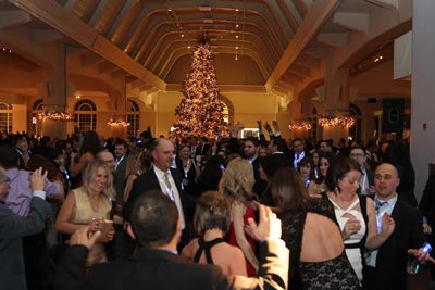 United Shore’s 1,200 employees had full access to the Henry Ford Museum for the holiday party, and the dance floor proved to be one of the most popular areas.