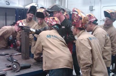 Nearly 200 students have graduated as welders from a school set up by Merrill Technologies. Perhaps even more significant, nearly 89 percent of the graduates get a job once they complete their training.