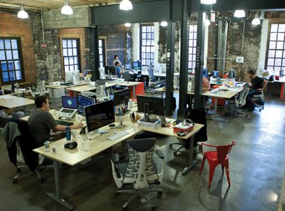 Detroit Labs has worked hard to create a work environment that’s free of most traditional management hierarchy burdens.