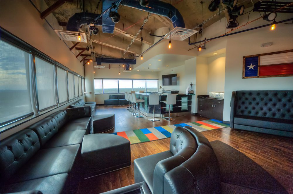 The lounge, which has a bar, piano and sound system, has also been a venue for musicians prior to their performances at South by Southwest in Austin.