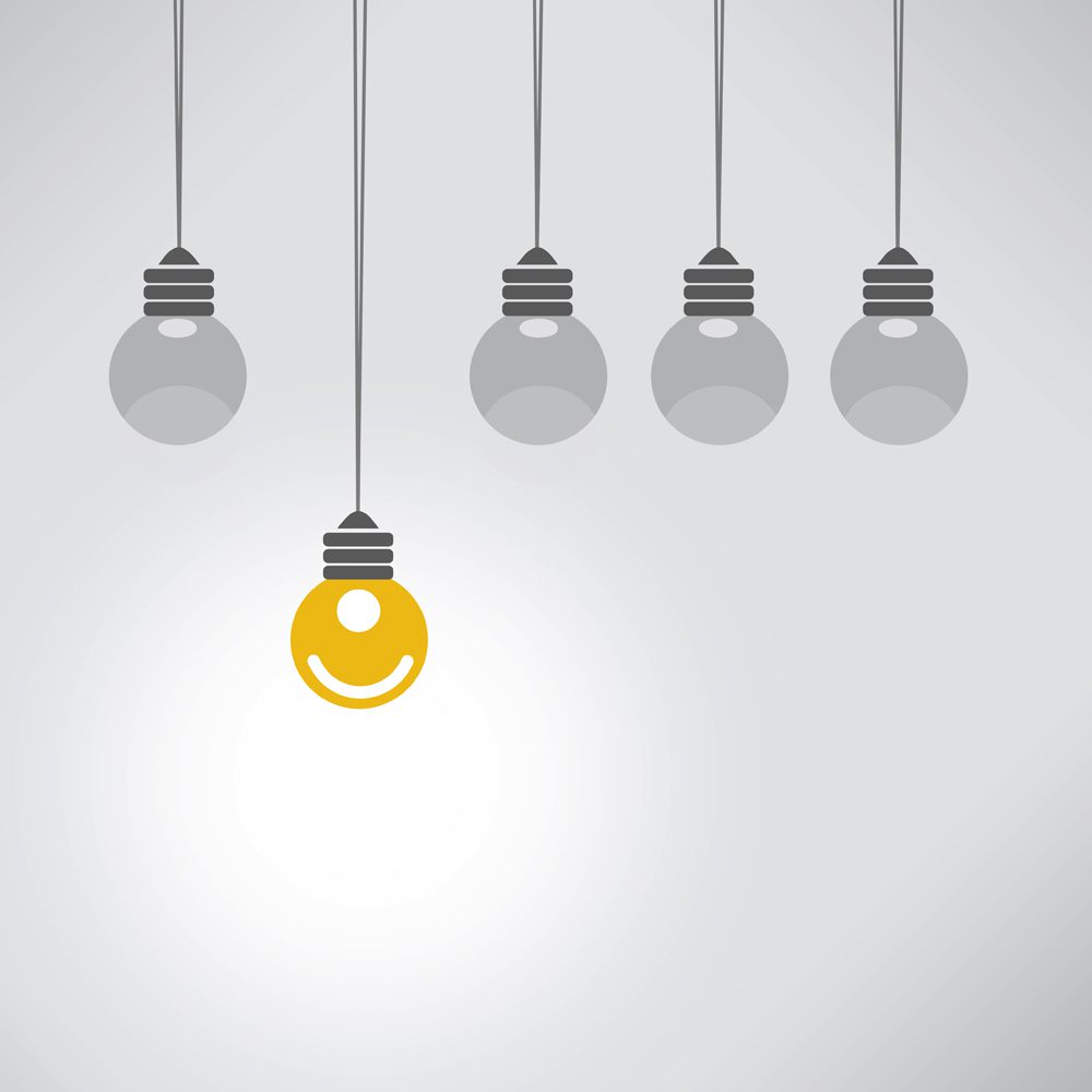 Be different and think positive concept The Importance of Being Acknowledged