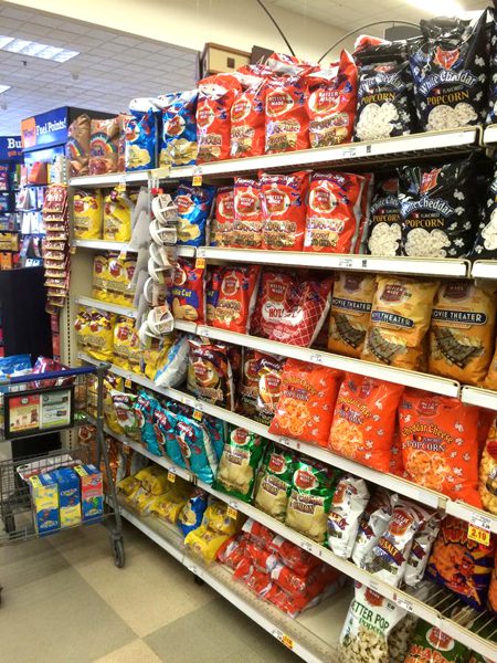 Chip aisle