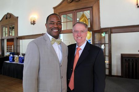 Edward Foxworth II, director of the Art Van Selling Institute, and Kim Yost, Art Van Furniture CEO.