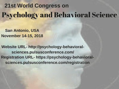 21st World Congress on Psychology and Behavioral Science