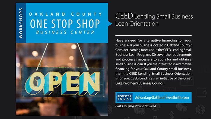 CEED Lending Small Business Loan Orientation CEED Lending Small Business Loan Orientation