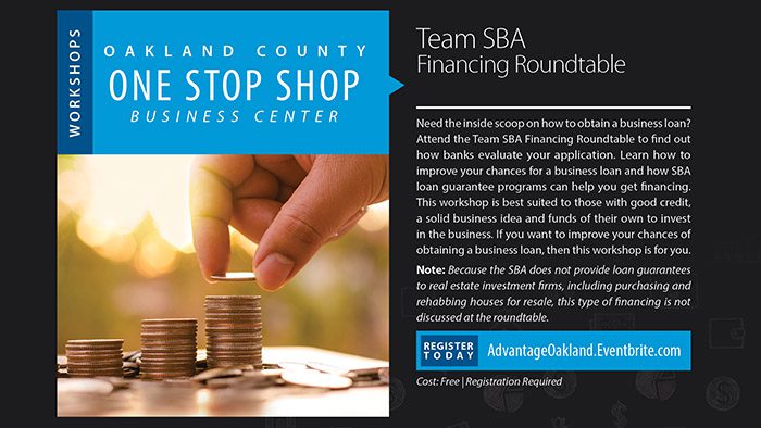 Team SBA Financing Roundtable Team SBA Financing Roundtable