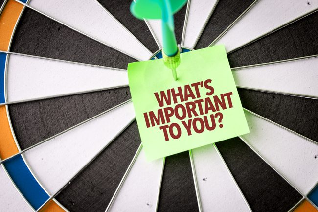 Whats Important To You?
