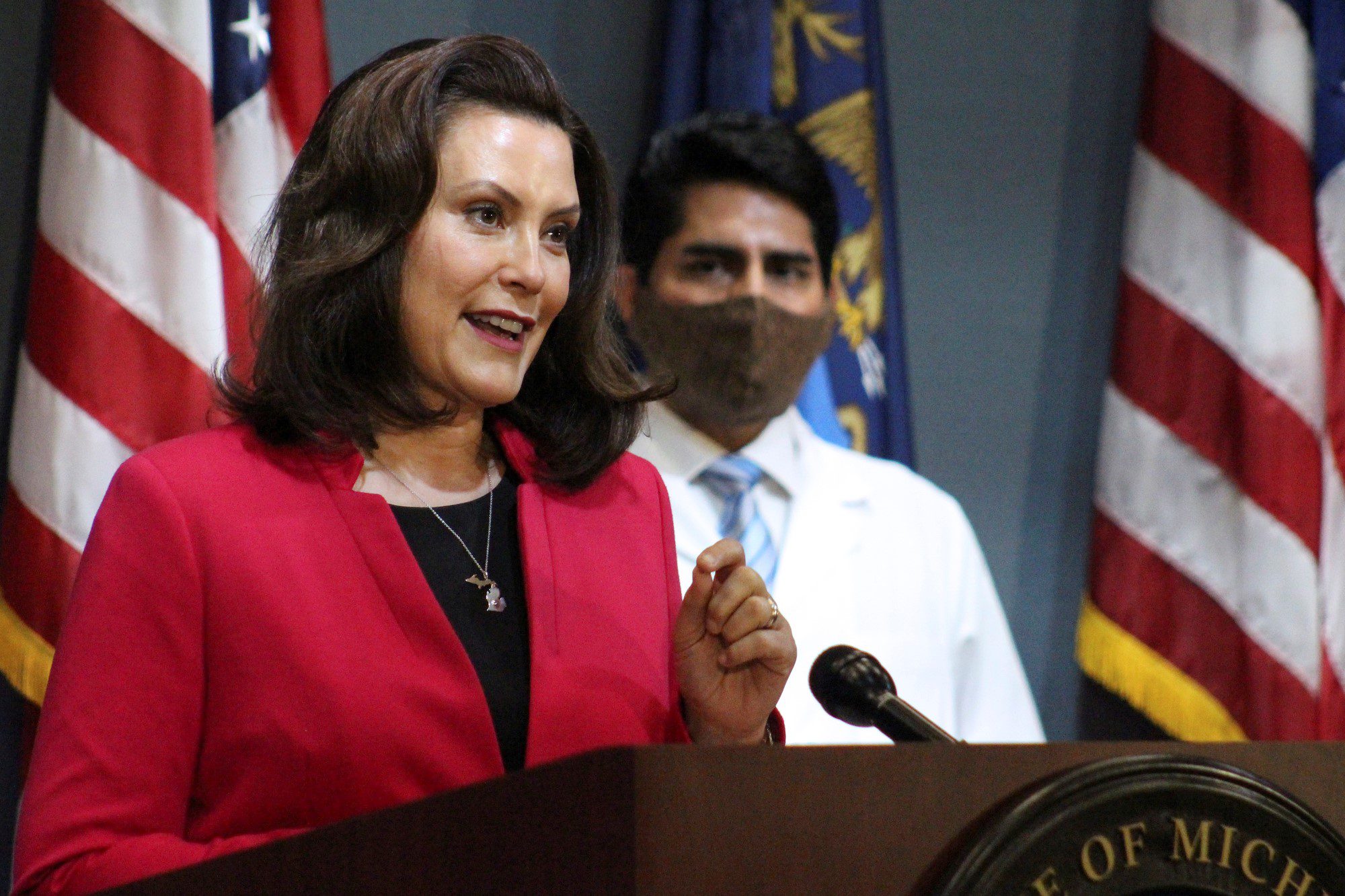 Whitmer press briefing