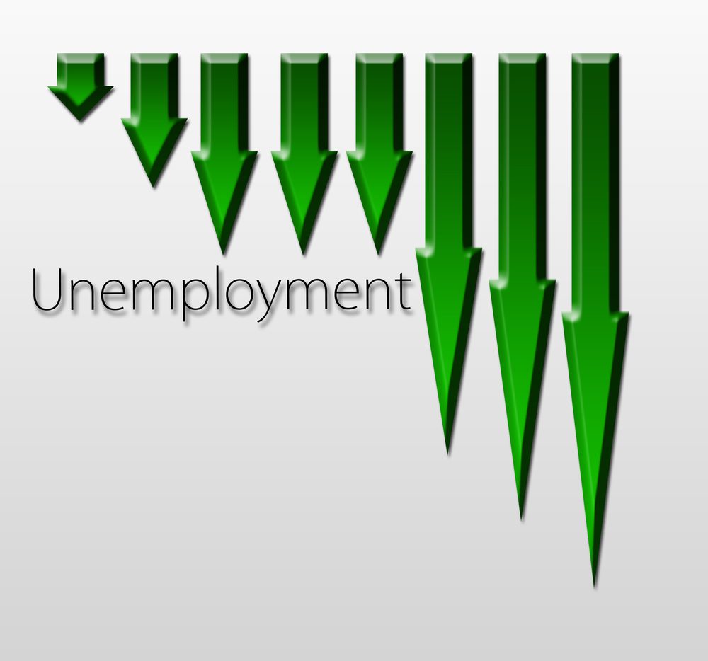 unemployment drop