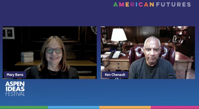 GM Chair and CEO Mary Barra sits down with General Catalyst Chai