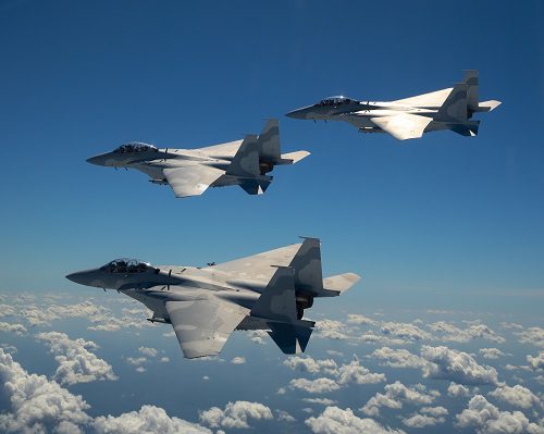 F-15QA FAM Flights