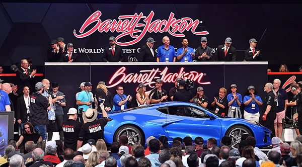 2024 Chevrolet Corvette E-Ray at Barrett-Jackson Palm Beach Auct